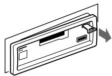 SONY XR-L200 - Ausbauen des Geräts - 2