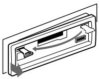 SONY XR-L240 - Dismounting the unit - 3
