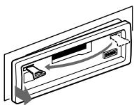 SONY XR-L240 - Rimozione dell'apparecchio - 3