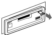 SONY XR-L240 - Verwijdersen van het gehele apparaat - 2