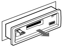 SONY XR-L240 - Dismounting the unit - 4