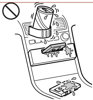 Diagram illustrating a car safety mechanism with a hand holding a 'no' symbol, showing components like a bucket, spray bottle, and cleaning board.