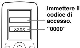 SONY MEX-BT3800U - Se sul display del dispositivo da connettere viene richiesto di specificare il codice di accesso*, immettere "0000". - 1