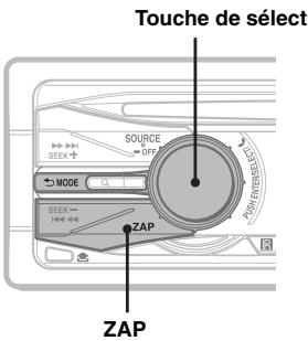 SONY MEX-BT3800U - Recherche d'une plage en écoutant des passages de la plage — ZAPPIN™ - 1