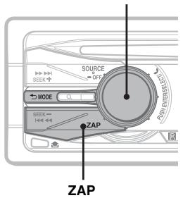 SONY MEX-BT3800U - Ricerca di un brano in base all'ascolto di porzioni di brani — ZAPPIN™ - 1