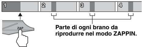 SONY MEX-BT3800U - Premere (ZAP) durante la riproduzione. - 1