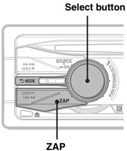 SONY MEX-BT3800U - Searching a track by listening to track passages — ZAPPIN™ - 1