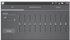 SONY DRIVE S - Making sound settings - 1