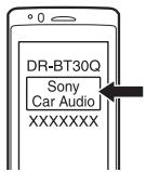 SONY DRIVE S - Pairage et connexion d'un périphérique BLUETOOTH - 4