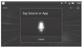 SONY DRIVE S - To activate voice recognition - 1