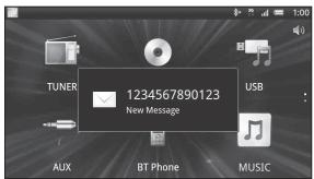 SONY DRIVE S - Annonce de diverses informations par guide vocal (téléphone Android uniquement) - 1