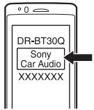 SONY DRIVE S - Pairing und Herstellen einer Verbindung mit einem BLUETOOTH-Gerät - 4
