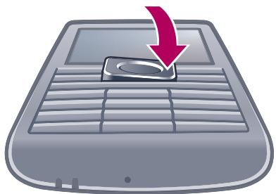 SONY CEDAR - Pour accéder au menu principal - 1
