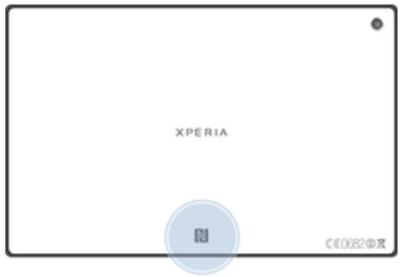 SONY XPERIA TABLET Z (SGP321FR) - Zone de détection NFC - 1
