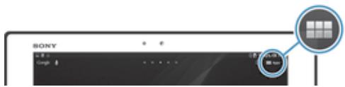 SONY XPERIA TABLET Z (SGP321FR) - Écran applications - 1