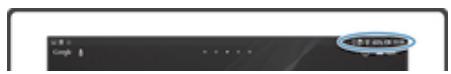 SONY XPERIA TABLET Z (SGP321FR) - États et notifications - 1