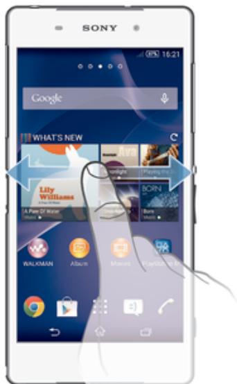 SONY XPERIA Z2 SGP511E1, SGP521E1 - Écran d'accueil - 2