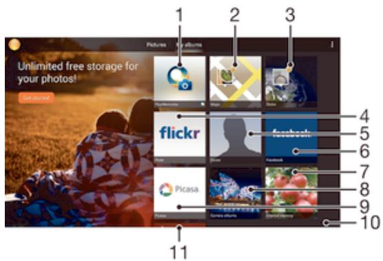 1 2 3 Unlimited free storage for your photos! Set stored Pictures 4 5 6 7 8 9 10 flickr flickr Picasa