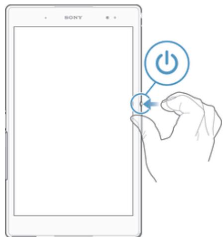 SONY XPERIA Z3 TABLET COMPACT - Pour allumer l'appareil - 1