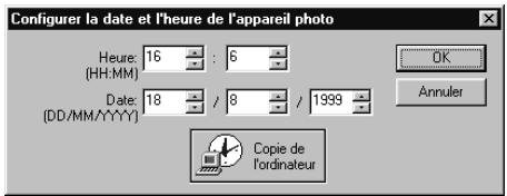 EPSON PHOTOPC 500 - Réglage de l'horodateur - 1