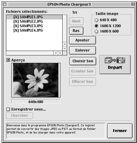 EPSON PHOTOPC 700 - Chargement de fichiers sonores depuis votre Macintosh - 1