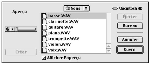 EPSON PHOTOPC 750Z - Chargement de fichiers sonores depuis votre Macintosh - 3