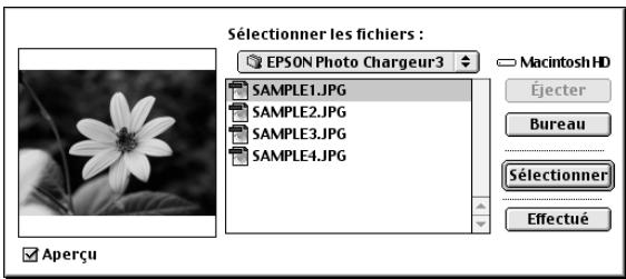 EPSON PHOTOPC 850Z - Chargement d'images depuis votre Macintosh - 2