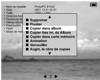 EPSON PHOTOPC P-1000 - Copie d'une image favorite dans un album - 1