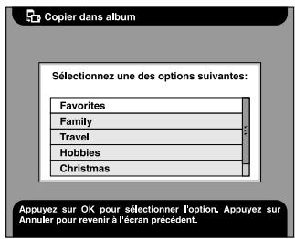 EPSON PHOTOPC P-1000 - Modification du nom d'un album - 3