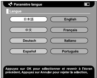 EPSON PHOTOPC P-1000 - Réglage de la langue - 1
