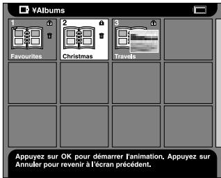 EPSON PHOTOPC P-1000 - Modification du nom d'un album - 1