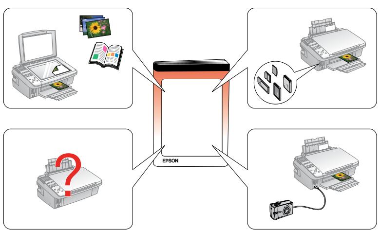 EPSON STYLUS DX8400 - Start Here • Démarrez ici • Hier starten • Hier beginnen - 4