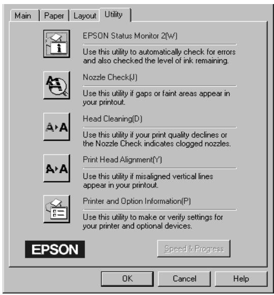 EPSON STYLUS PHOTO 750 - Remarque : - 1