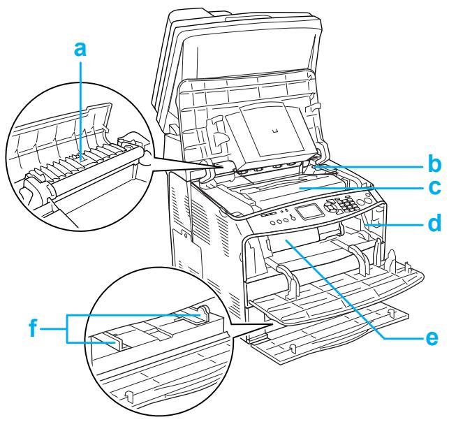 EPSON ACULASER CX11 - Vue interieure du produit - 1