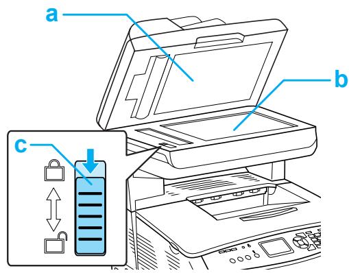 EPSON ACULASER CX11 - Composants du scanner - 1