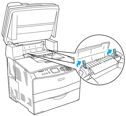 EPSON ACULASER CX11 - Ouvrez le capot C. - 2