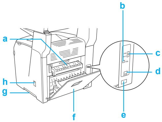 EPSON ACULASER CX11 - Vue arrête - 1