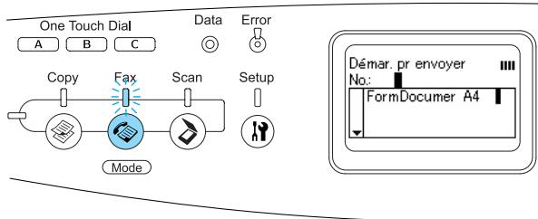 EPSON ACULASER CX11 - Éléments de base de l'envoi de télécopies - 1