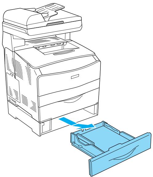 EPSON ACULASER CX11 - Bourrage LC/G (bac papier optionnel et capot G) - 1