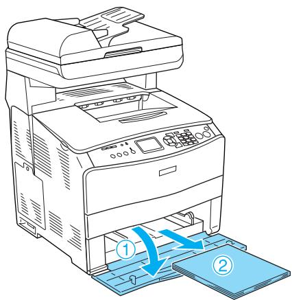 EPSON ACULASER CX11 - Bourrage BM (bac BM) - 1