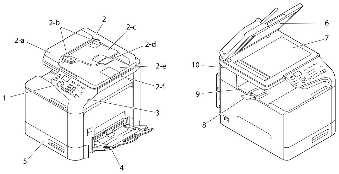 EPSON ACULASER CX37DTNF - Vue avant - 1
