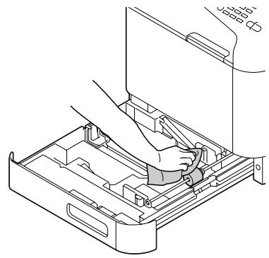 EPSON ACULASER CX37DTNF - Nettoyage des rouleaux d'entraînement papier (Bac 2/3) - 2