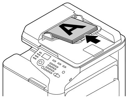 EPSON ACULASER CX37DTNF - Chargement d'un document dans le chargeur ADF - 1
