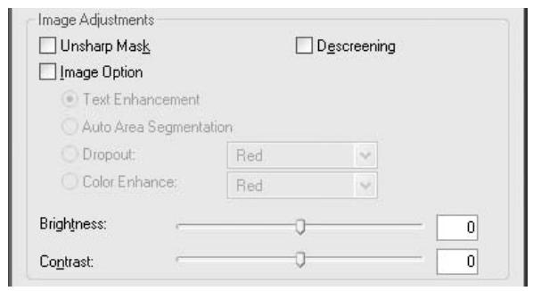 EPSON ACULASER MX20DNF - Ajustement des paramètres relatifs aux couleurs et à l'image - 1