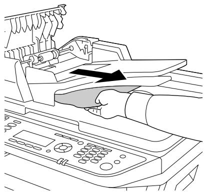 EPSON ACULASER MX20DNF - Bourrage papier au niveau du chargeur automatique de documents - 2