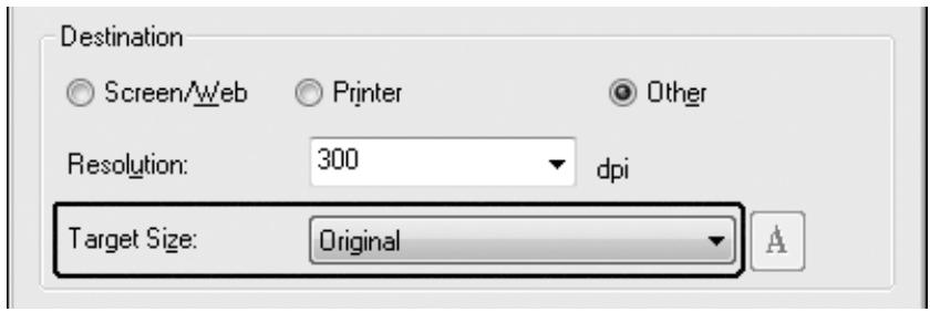 EPSON ACULASER MX20DNF - Sélection de la taille de numérisation - 1