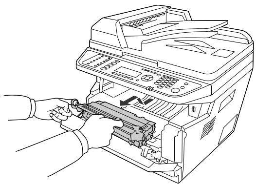 EPSON ACULASER MX20DNF - Bourrage papier au niveau du bac BM - 5