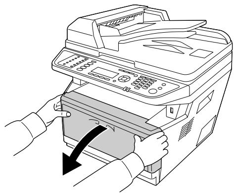 EPSON ACULASER MX20DNF - Bourrage papier au niveau du bac BM - 3