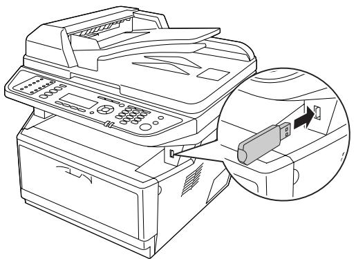 EPSON ACULASER MX20DNF - Enregistrement des données numériées vers une mémoire USB - 2