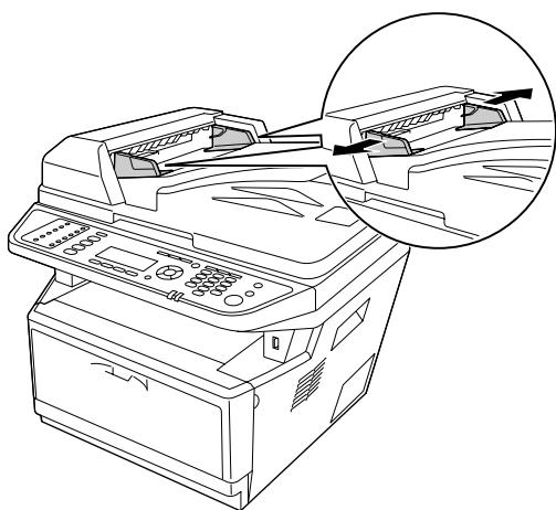 EPSON ACULASER MX20DNF - Mise en place des originaux dans le chargeur automatique de documents - 1